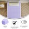 Emma and Oliver Astor Memory Foam Mattress Topper with Lavender Infused, CertiPUR-US Certified Foam and Ventilated Construction